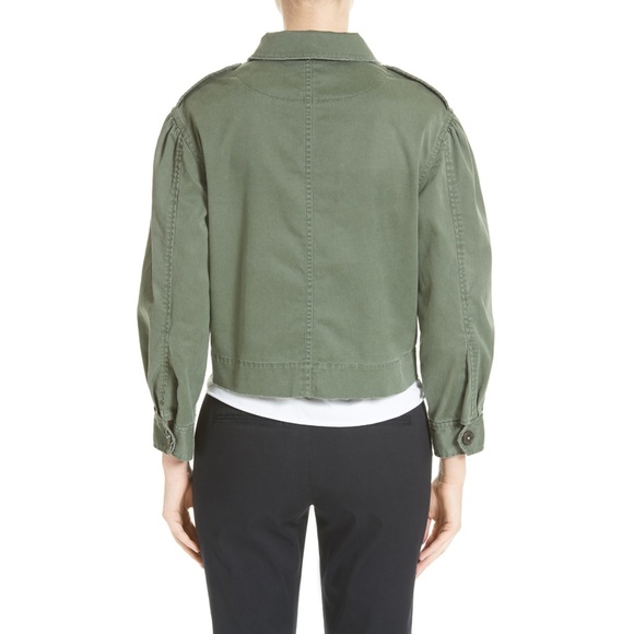 Rebecca Taylor La Vie Crop Utility Jacket - Picture 4 of 4